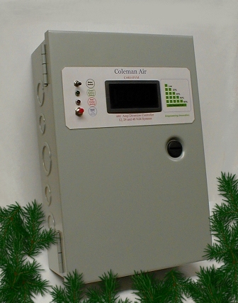  12/24/48V Wind/Solar Diversion-Charge Controller with Meter C440-HVM